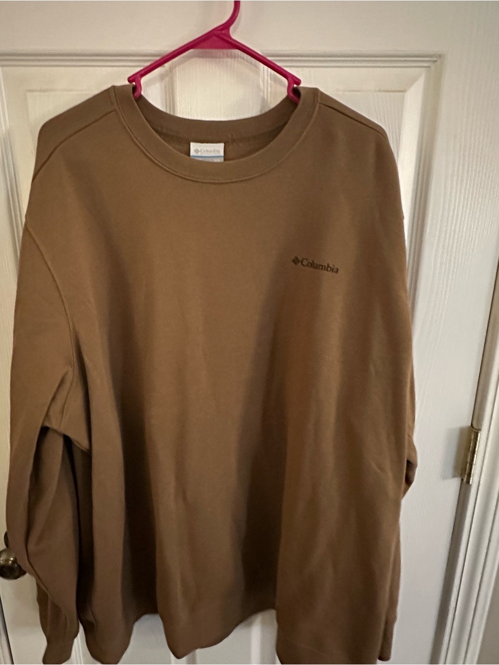 Columbia Men’s XXL Brown Long Sleeve Logo Shirt